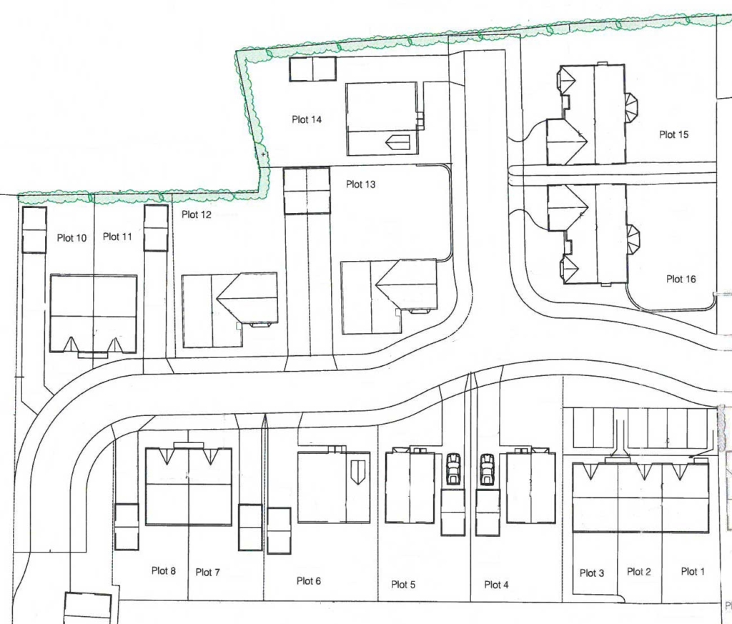 Simpsons Place - Zoomed in site plan